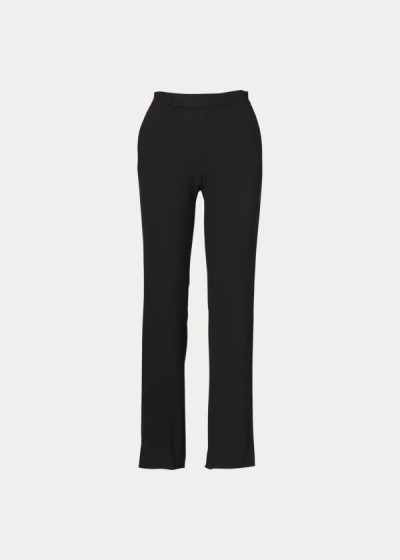 Pantalones Ralph Lauren Mujer Negros - Seth Wool - BUOFS8237